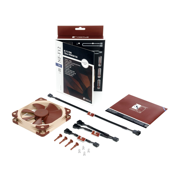 Noctua NF-F12 PWM 120mm Cabinet Fan (Single Pack)